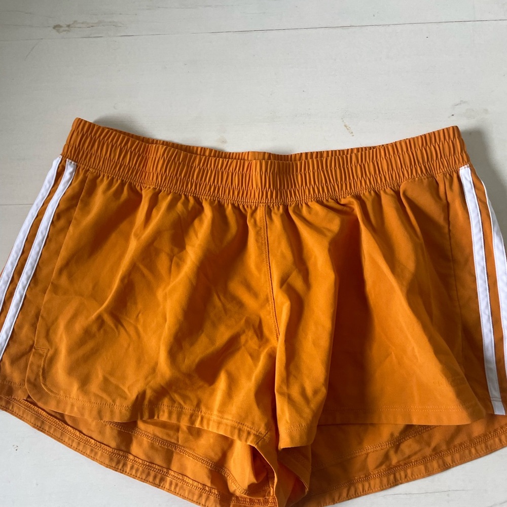 Orange Women's Adidas Shorts